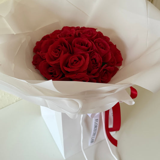 24 Red Eternal Roses