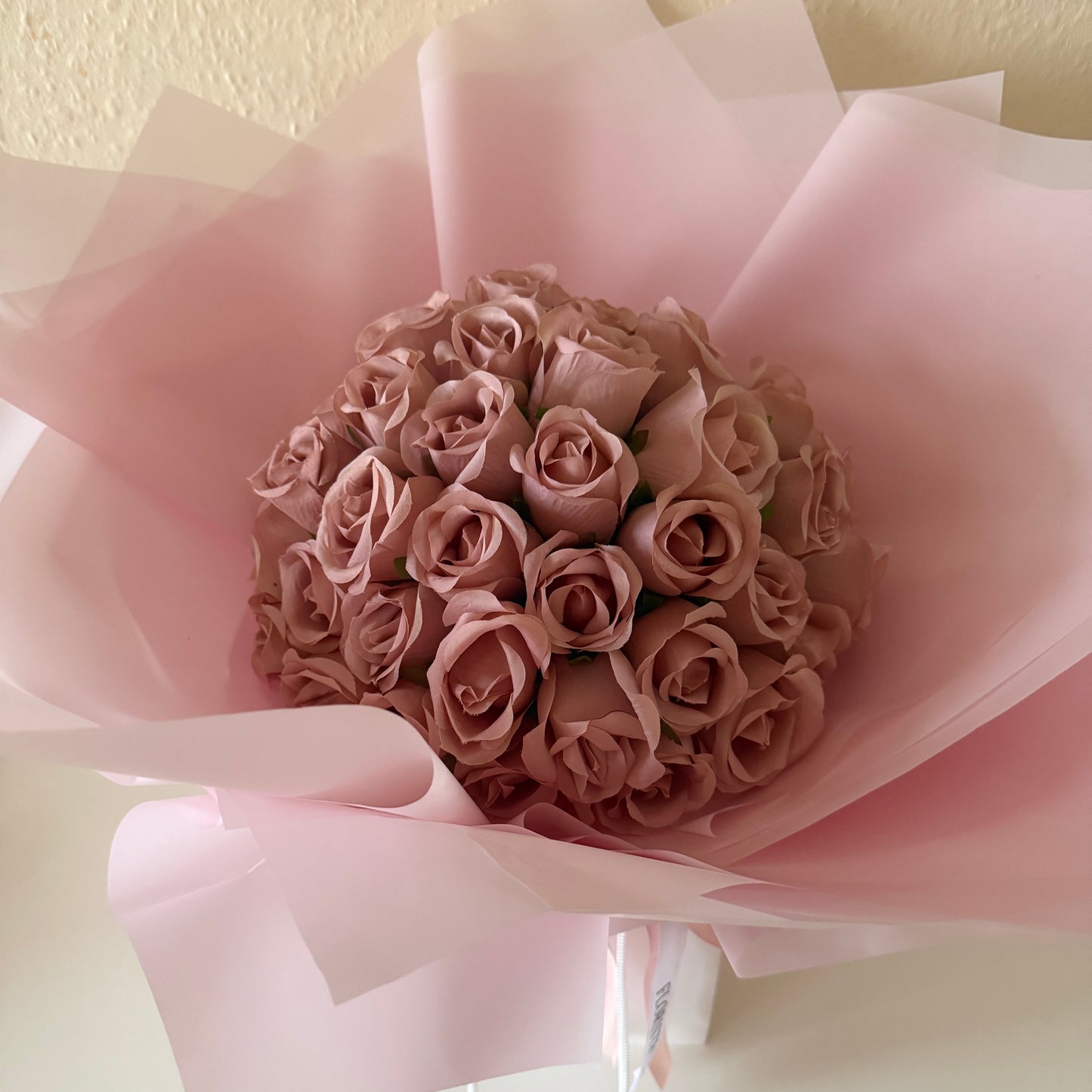 50 Pink Eternal Roses