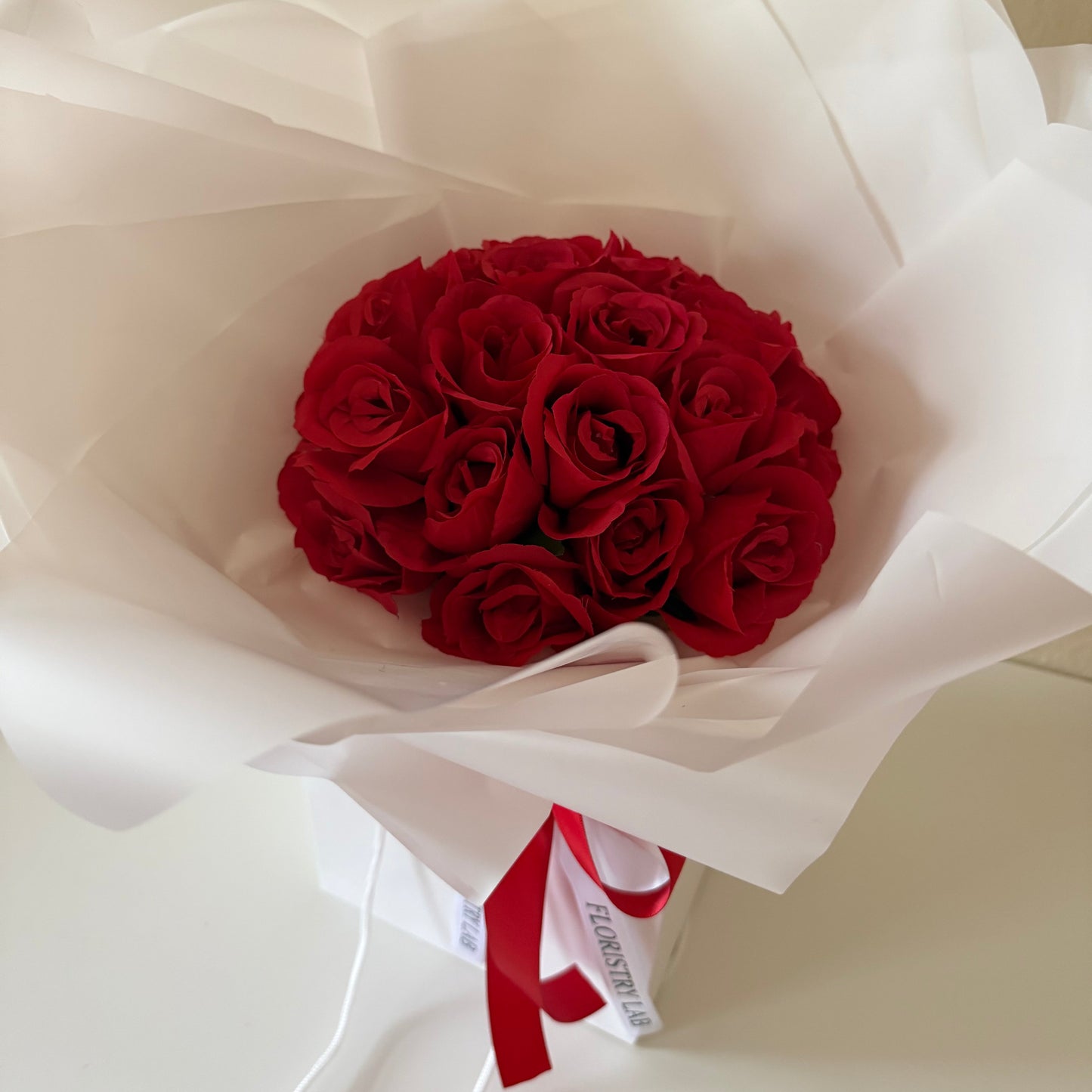 24 Red Eternal Roses