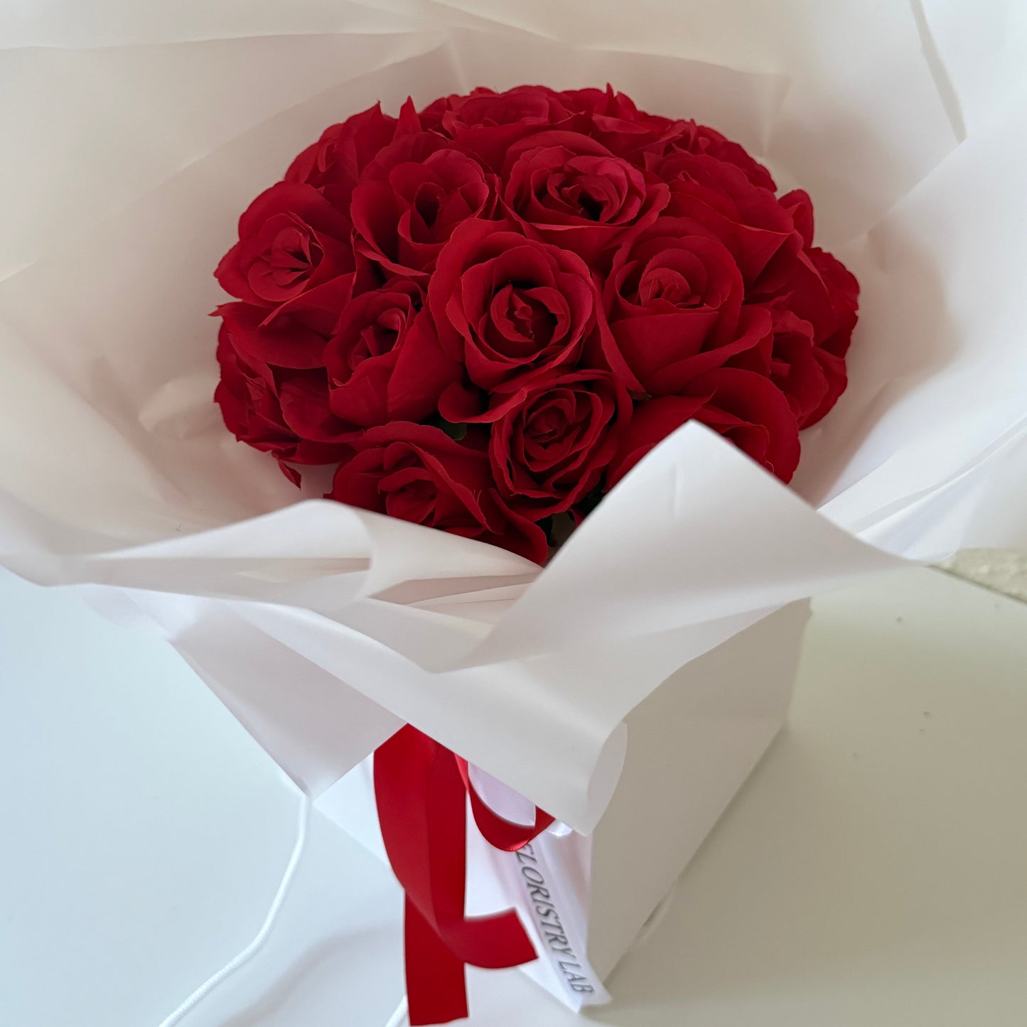 24 Red Eternal Roses